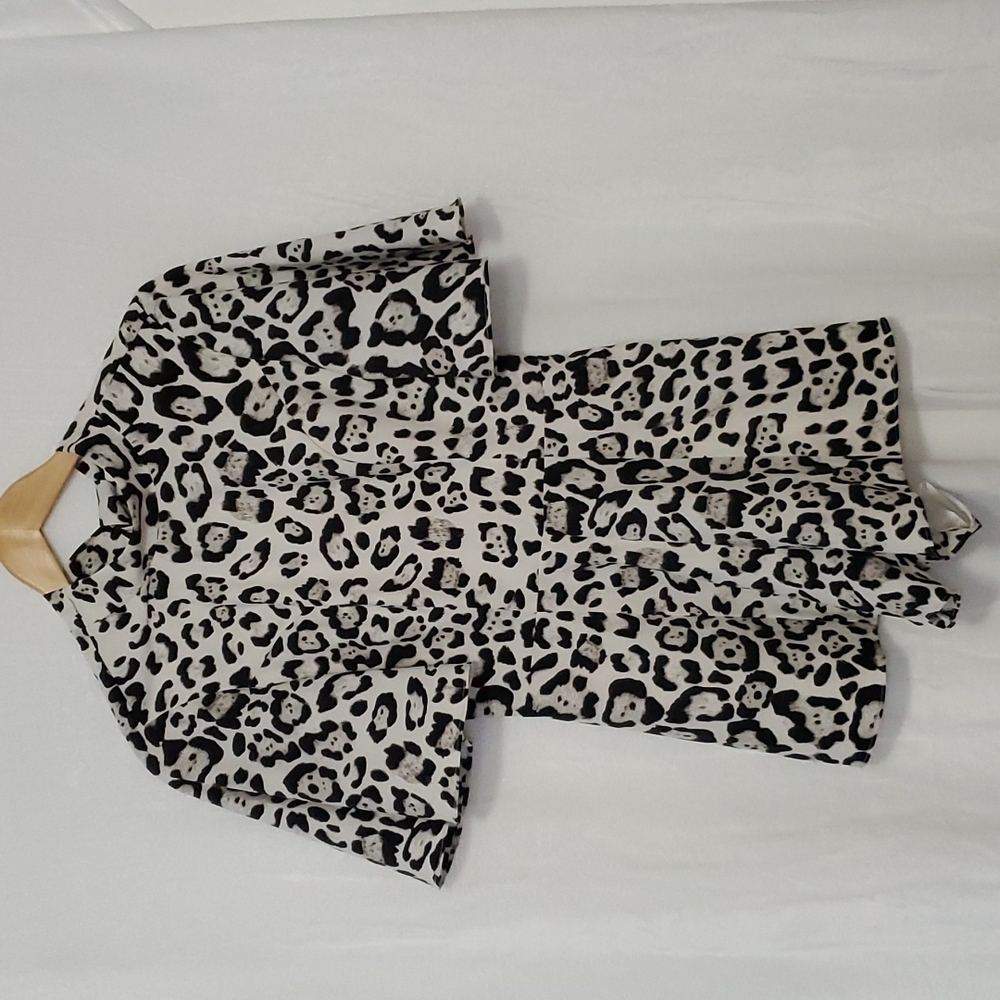 MAJORELLE Cheetah Leopard Print Romper Size XS